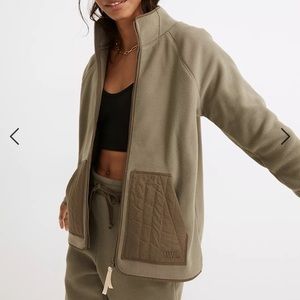 Madewell MWL Fleece Zip Up